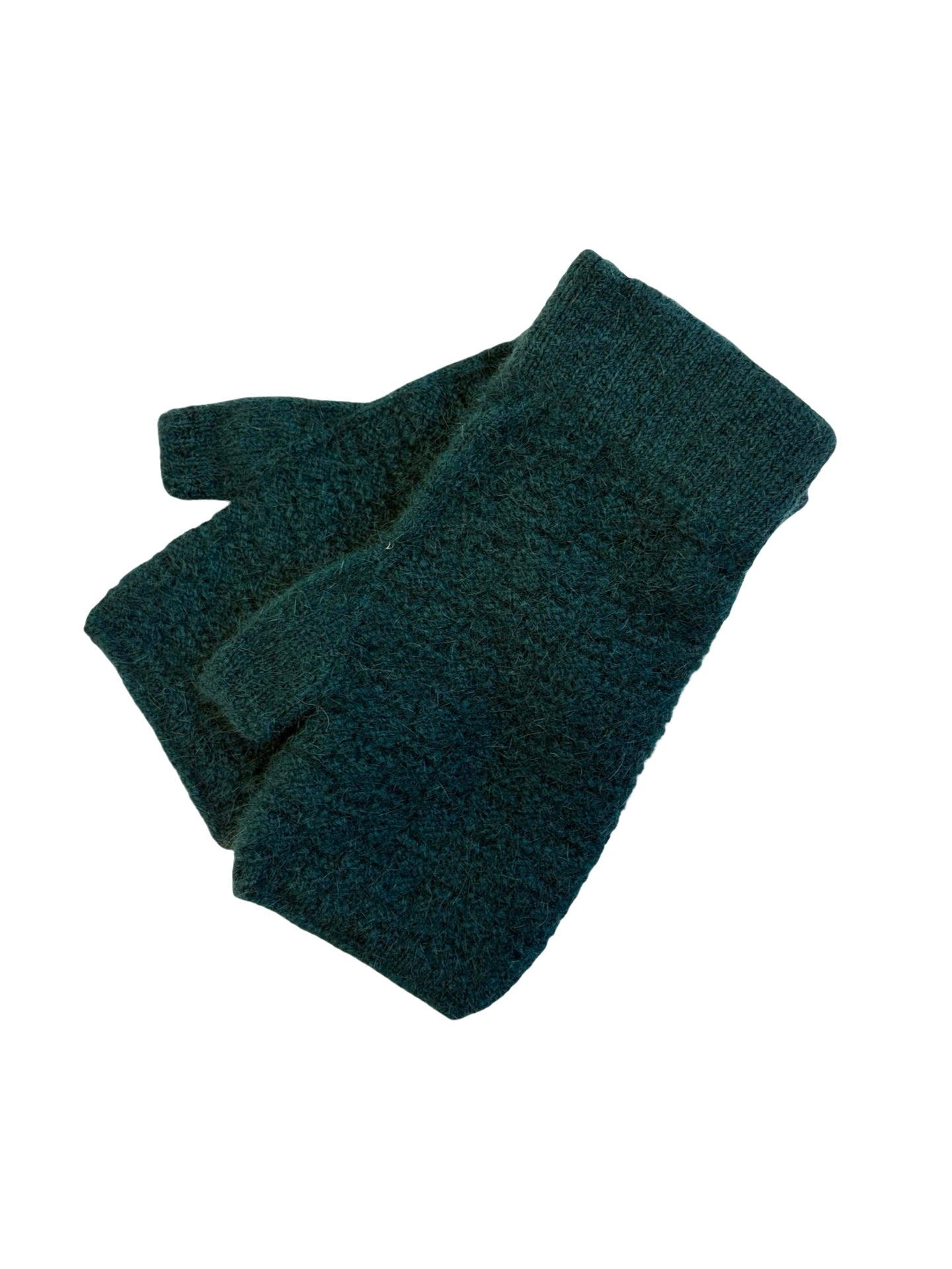 Dash Possum Merino Fingerless Mitten - Tasman