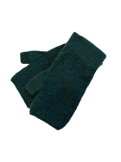 Dash Possum Merino Fingerless Mitten - Tasman