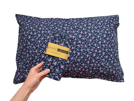 Pretty Floral Pillowcases - Mon Amie Pink