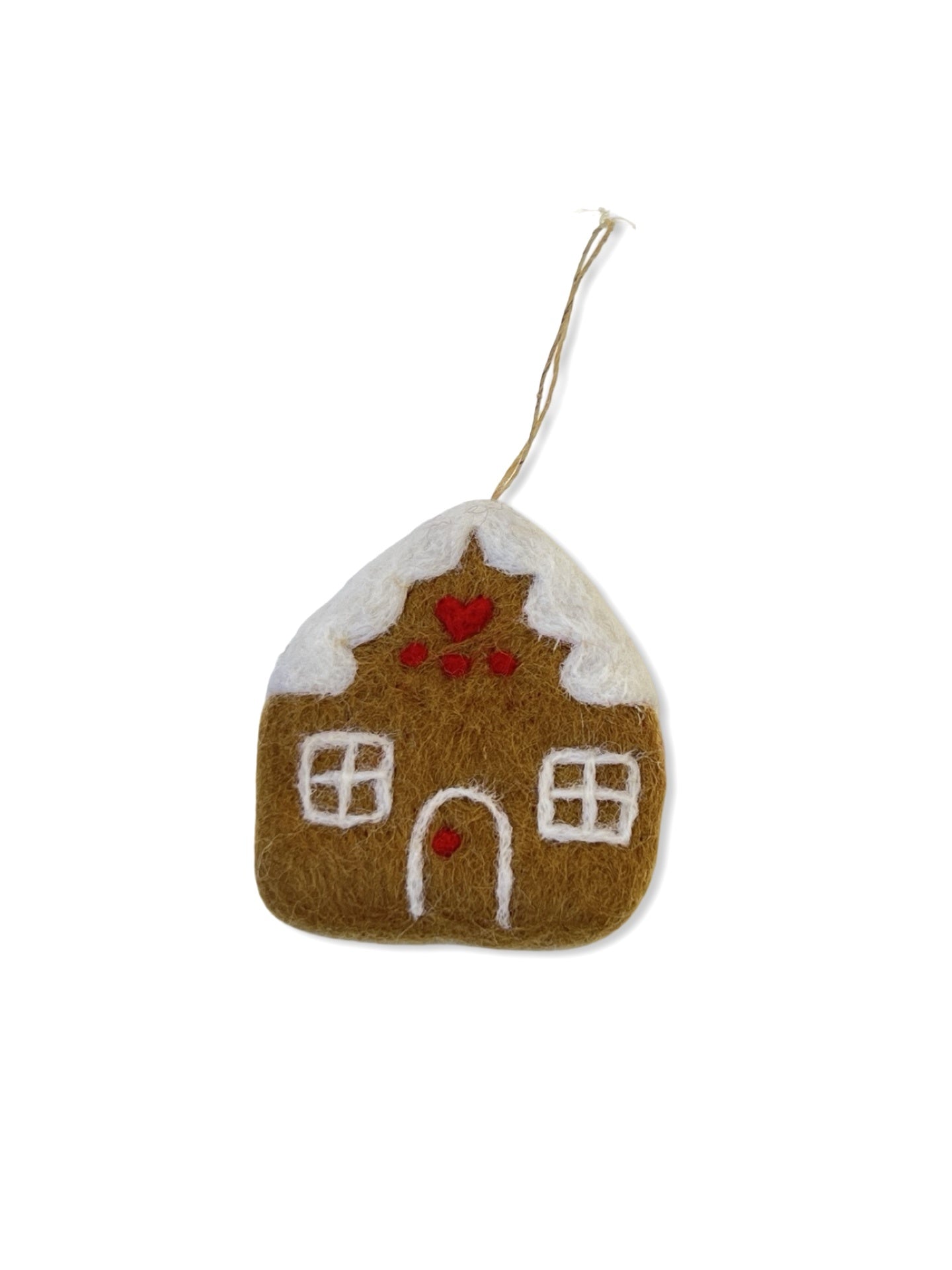 Felt Gingerbread Decoration Set with Fragrance