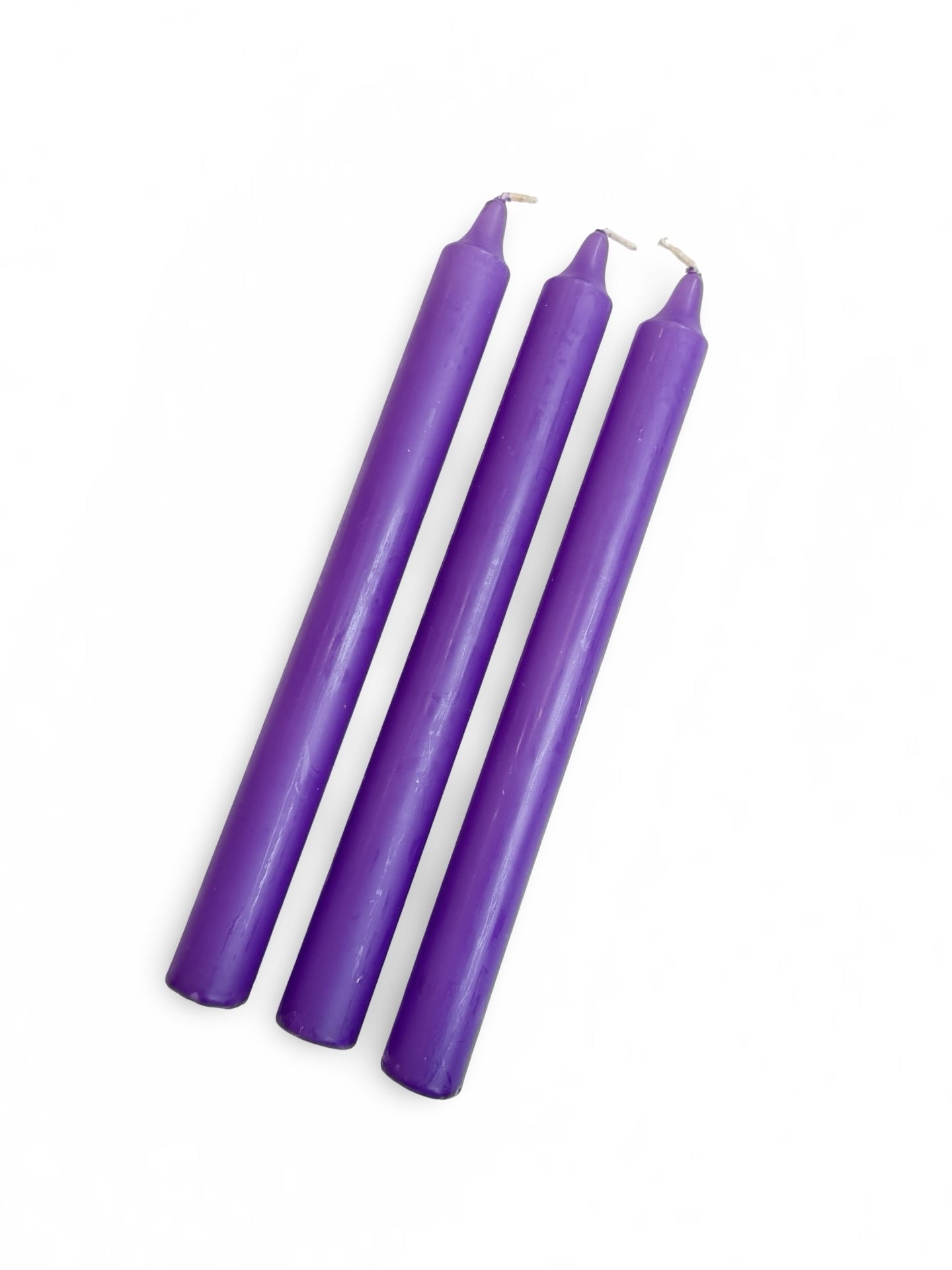 Lilac Coloured Candle - 240mm