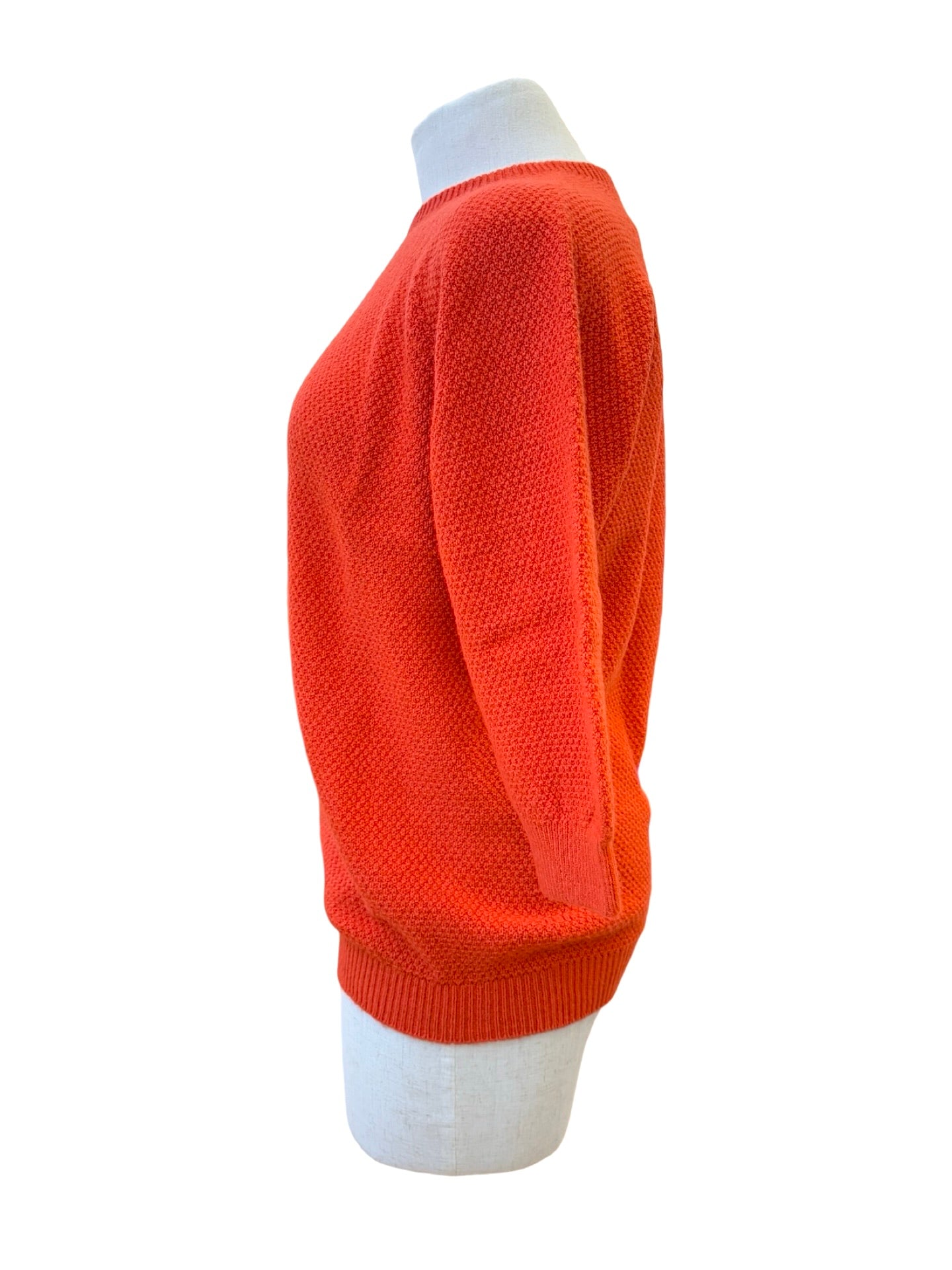 "Penny" Textured Jumper - Mandarin