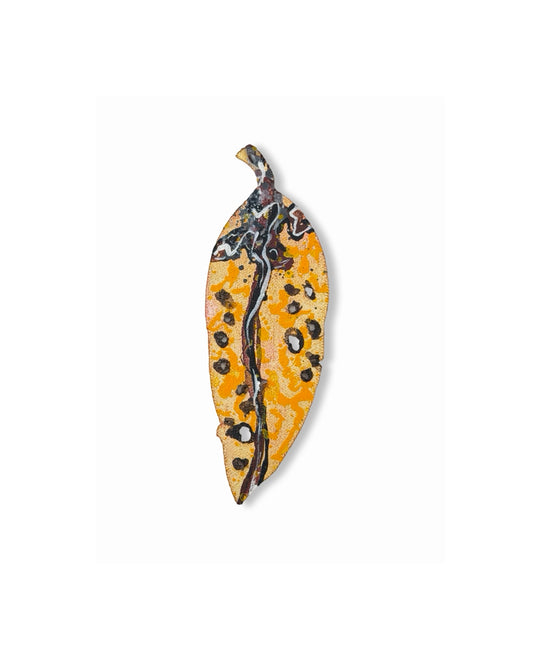 Tiny Pohutukawa Leaf (25198)