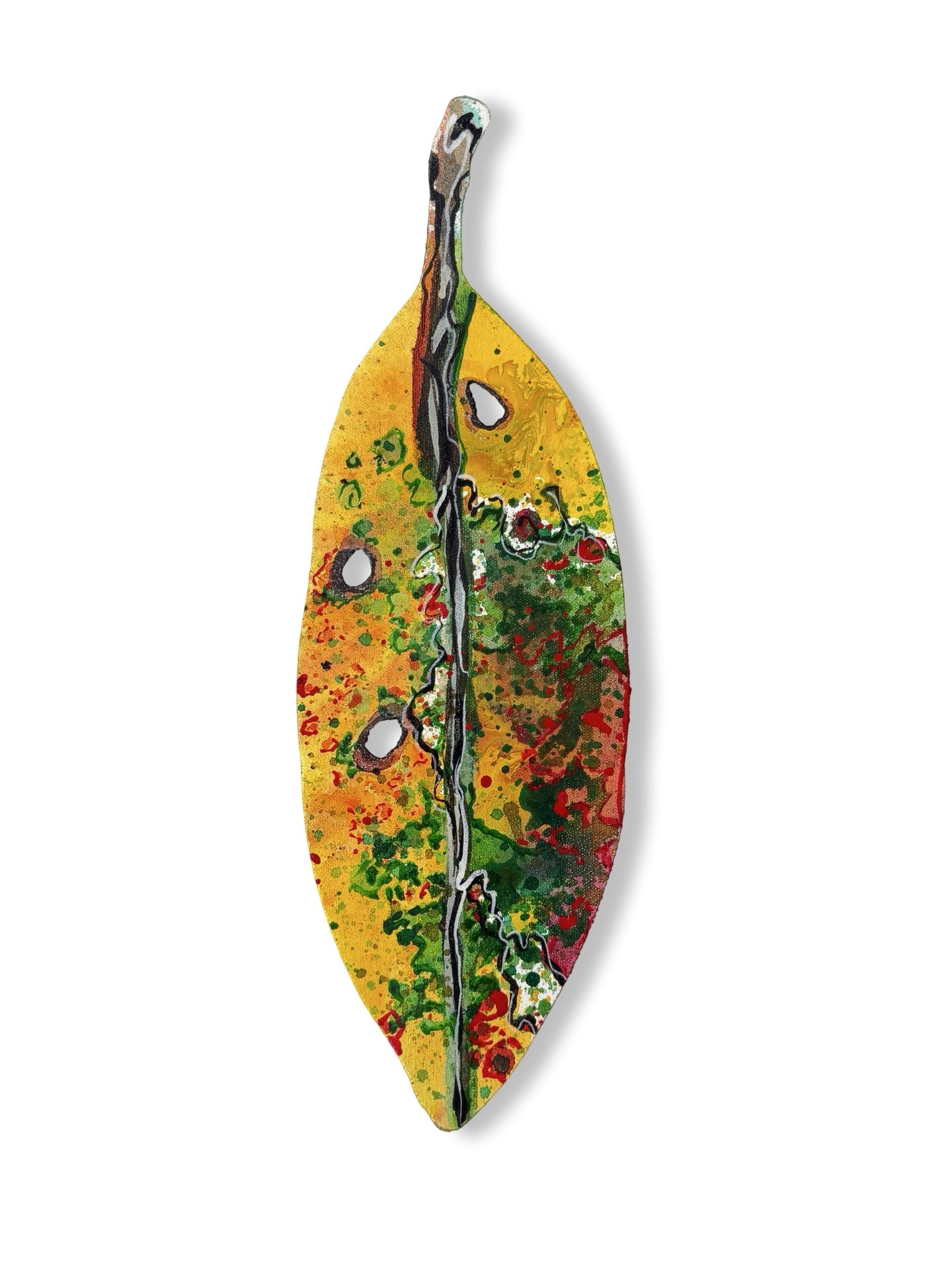 Small Pohutukawa Leaf (25205)