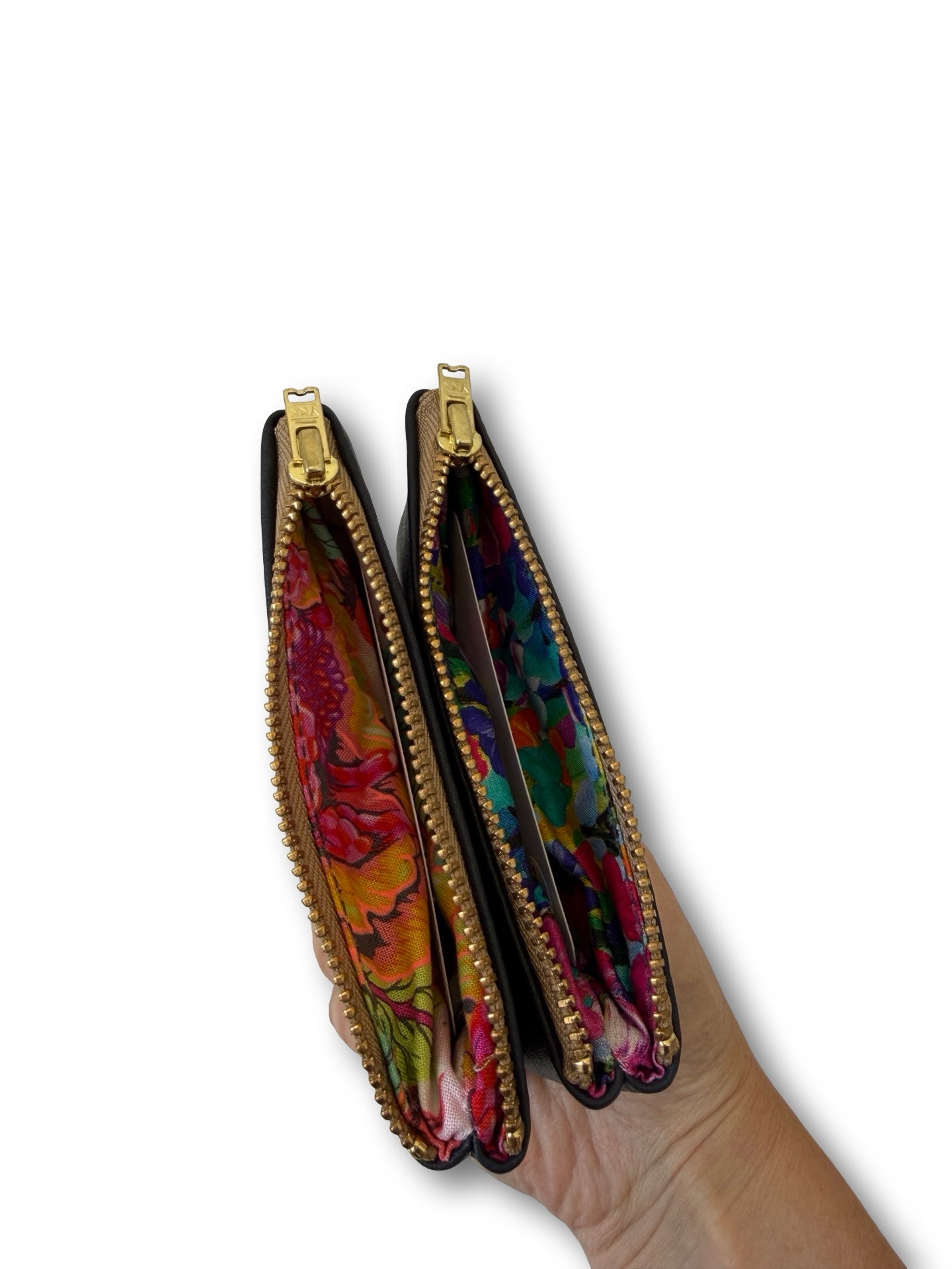 Leather Coin Purse - 12cm - Navy