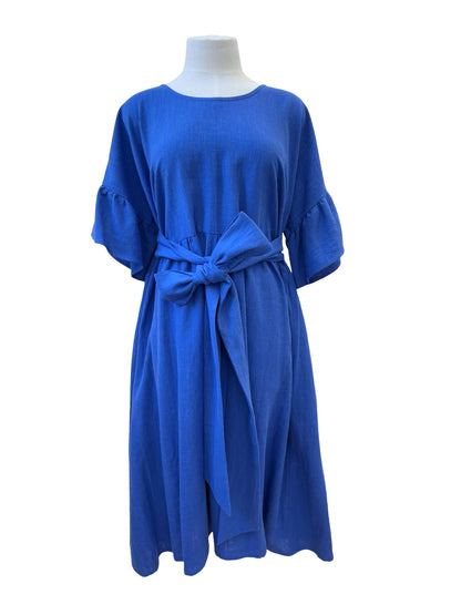 "Amelia" Dress - Cobalt