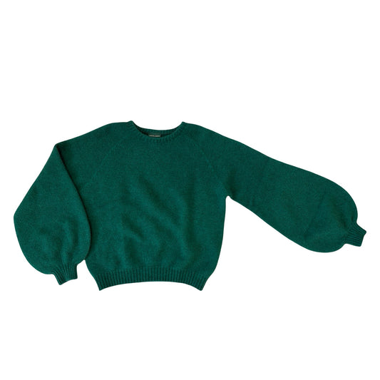 Cirrus Possum Merino Jumper - Emerald