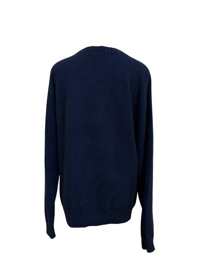 Possum Merino Jumper - Midnight Blue