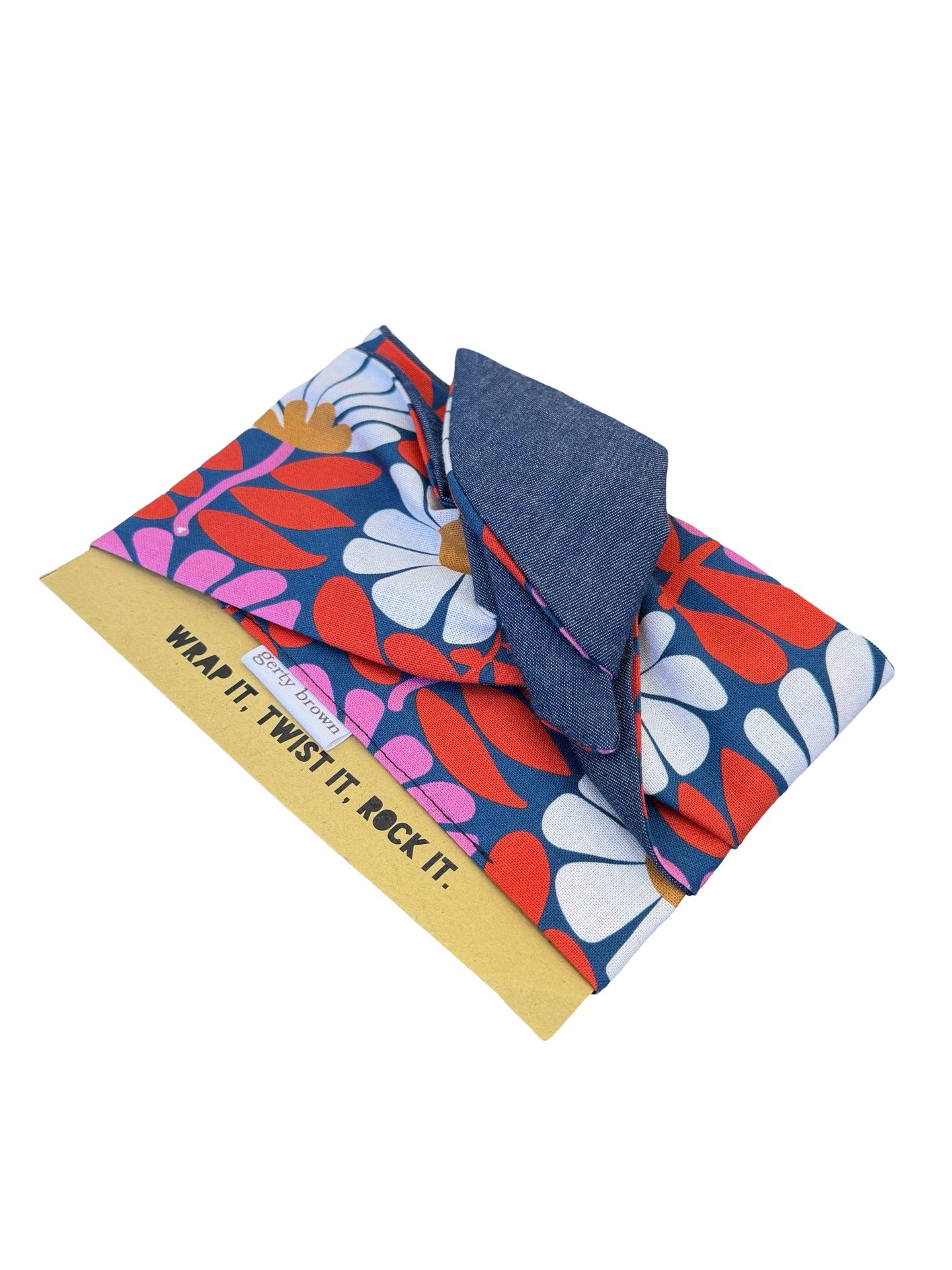 Girlband - Flower Power / Denim