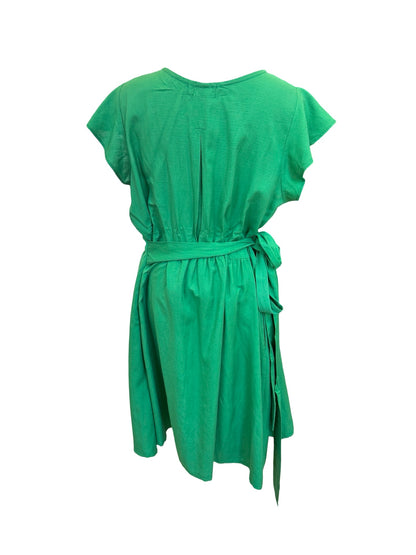 "Kelsey" Mini Dress - Grass Green Blend