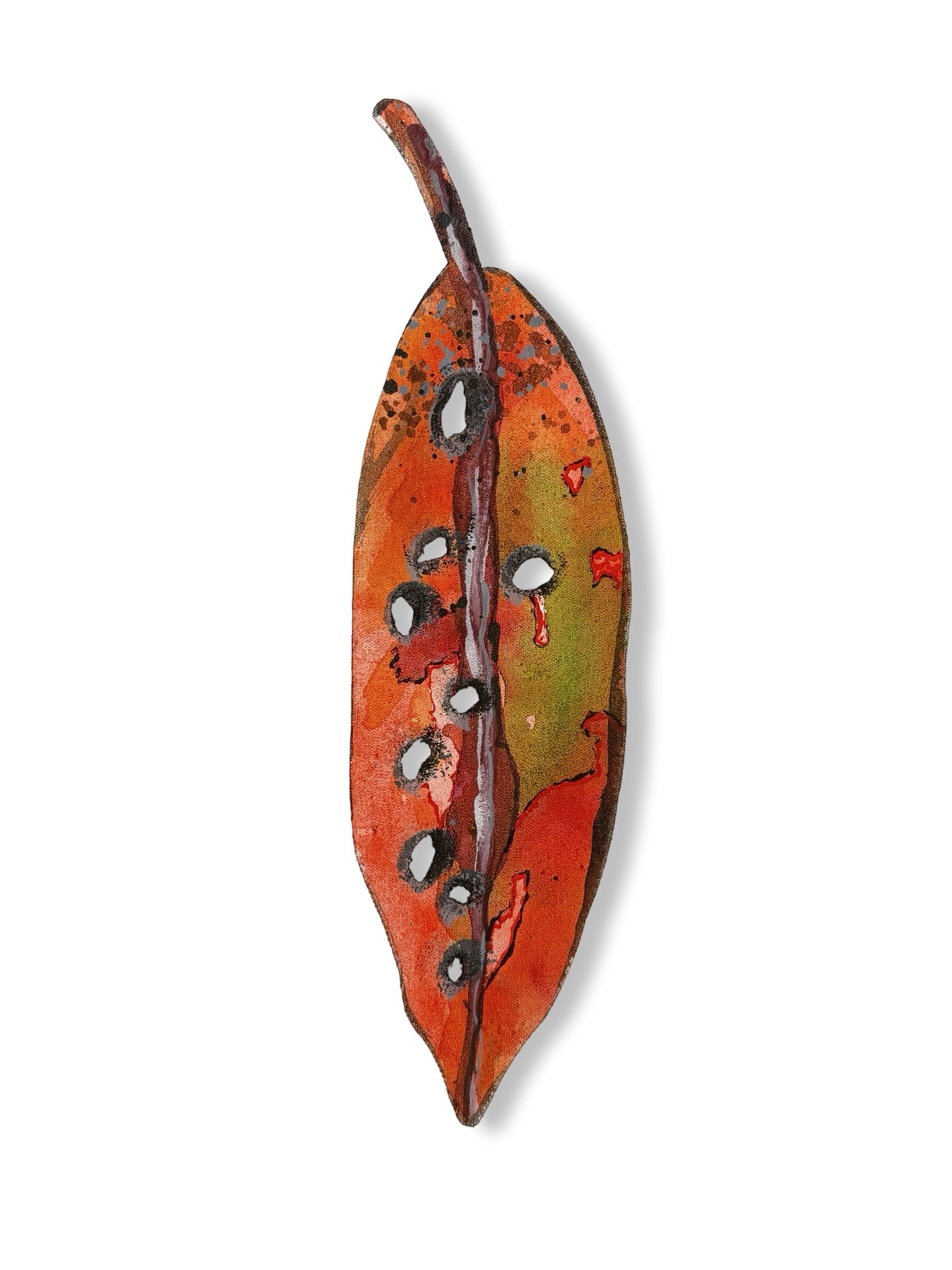 Small Pohutukawa Leaf (24031)