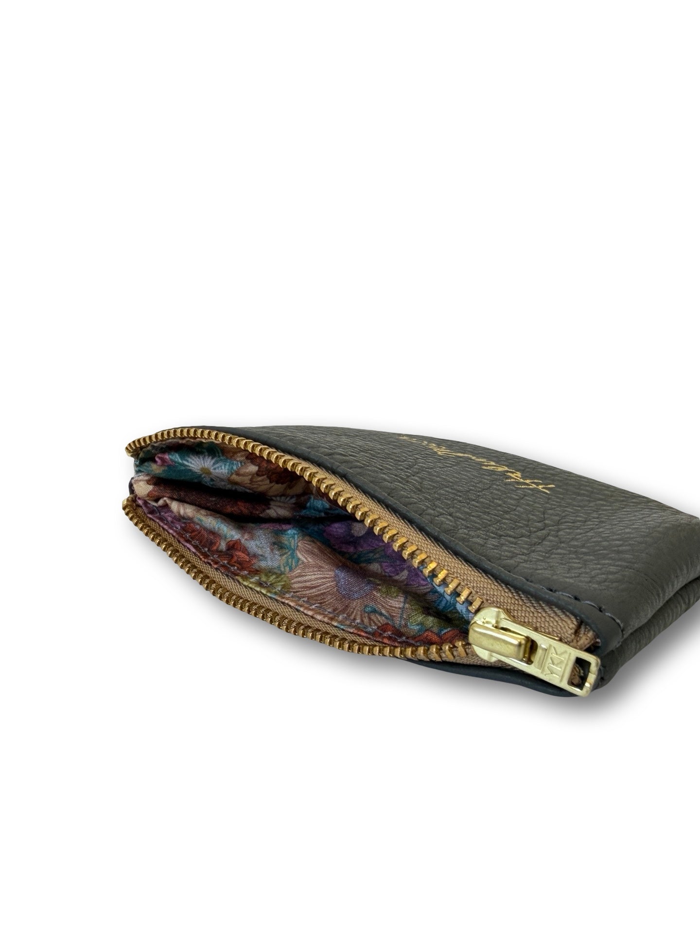 Leather Coin Purse - 12cm - Ocean