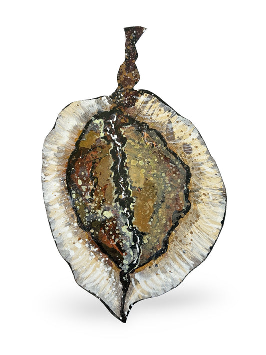 Jacaranda Seed Pod Canvas Artwork - "Nature's Beauty" (25093)