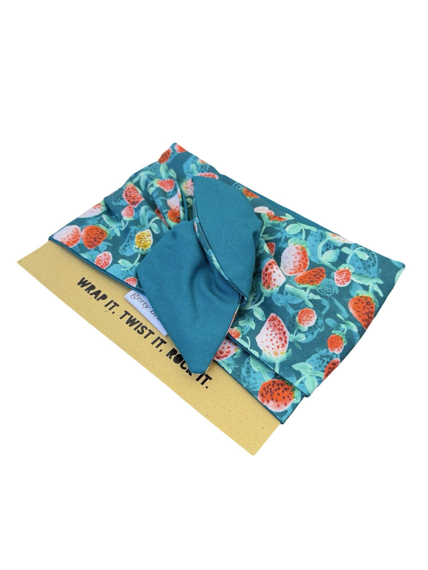 Girlband - Strawberries / Teal