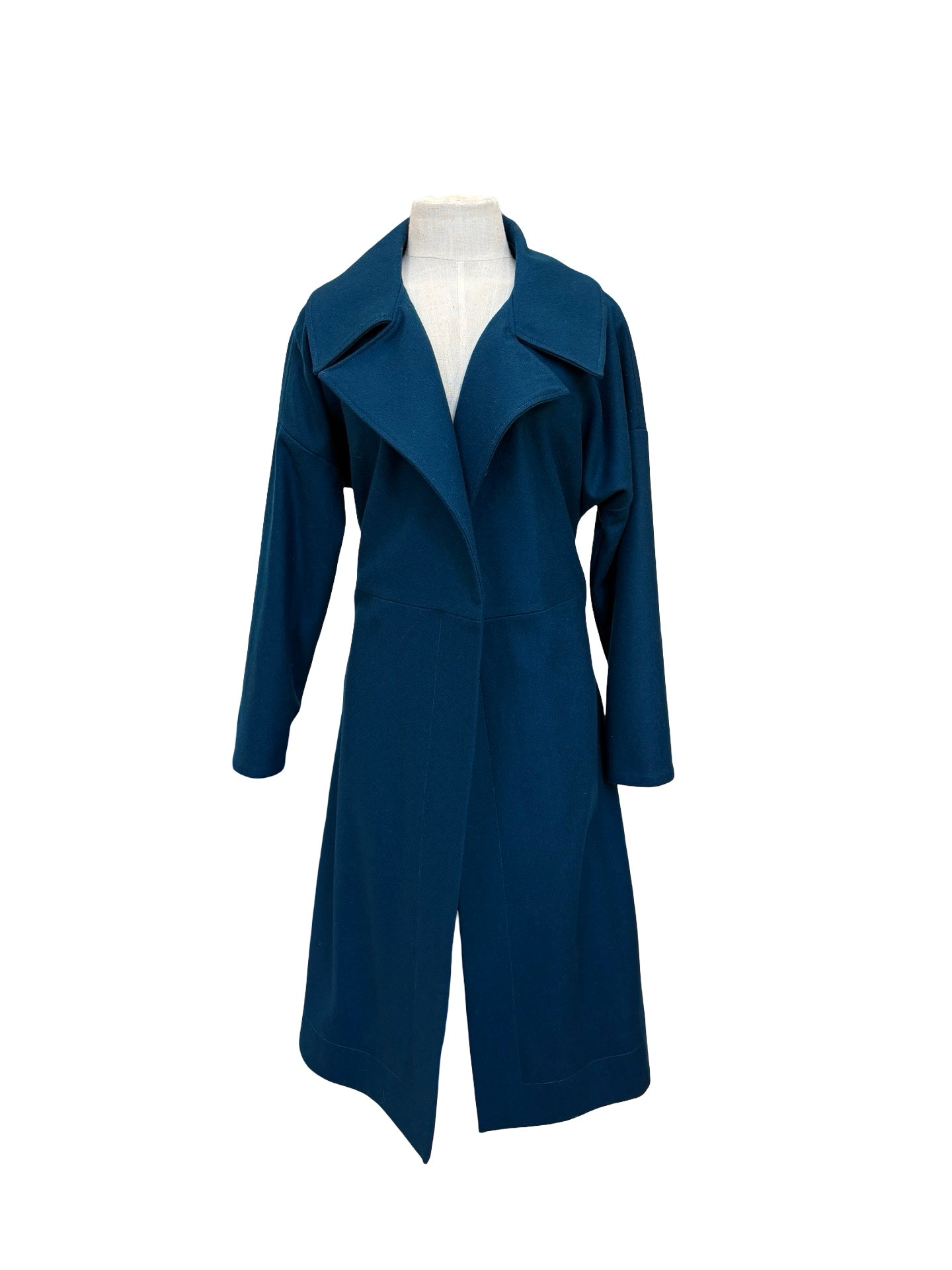 Wool Blend "Niki" Coat - Marine