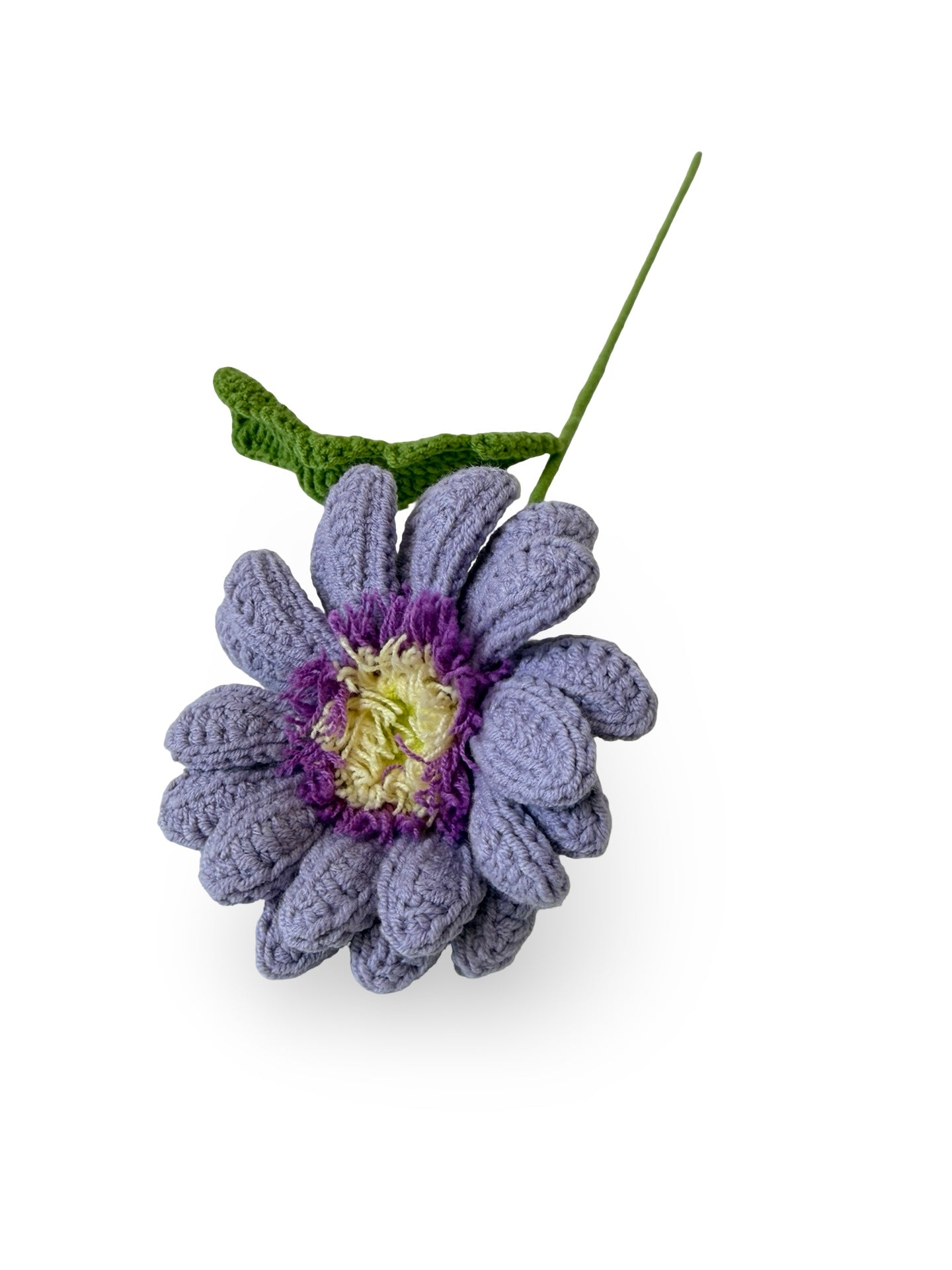 Crocheted Gerbera - Purple