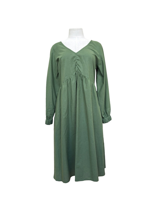 Abby Dress Long Sleeve - Evergreen