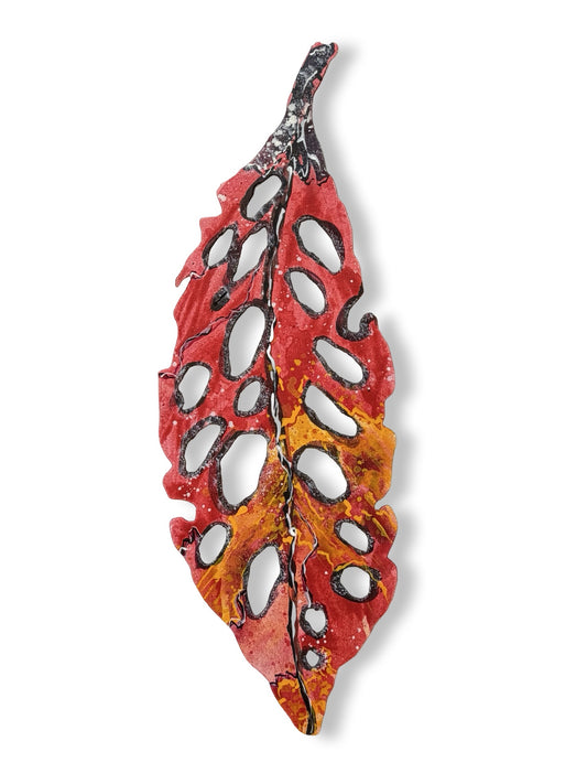 Medium Pohutukawa Leaf (25225)