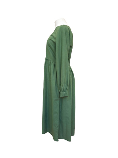 Abby Dress Long Sleeve - Evergreen