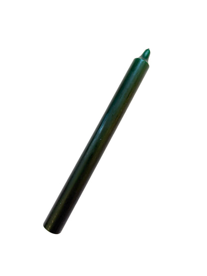 Hunter Green Coloured Candle - 240mm