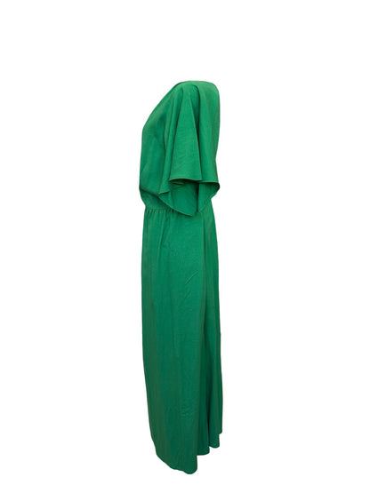 "Kelsey" Dress - Grass Green Blend