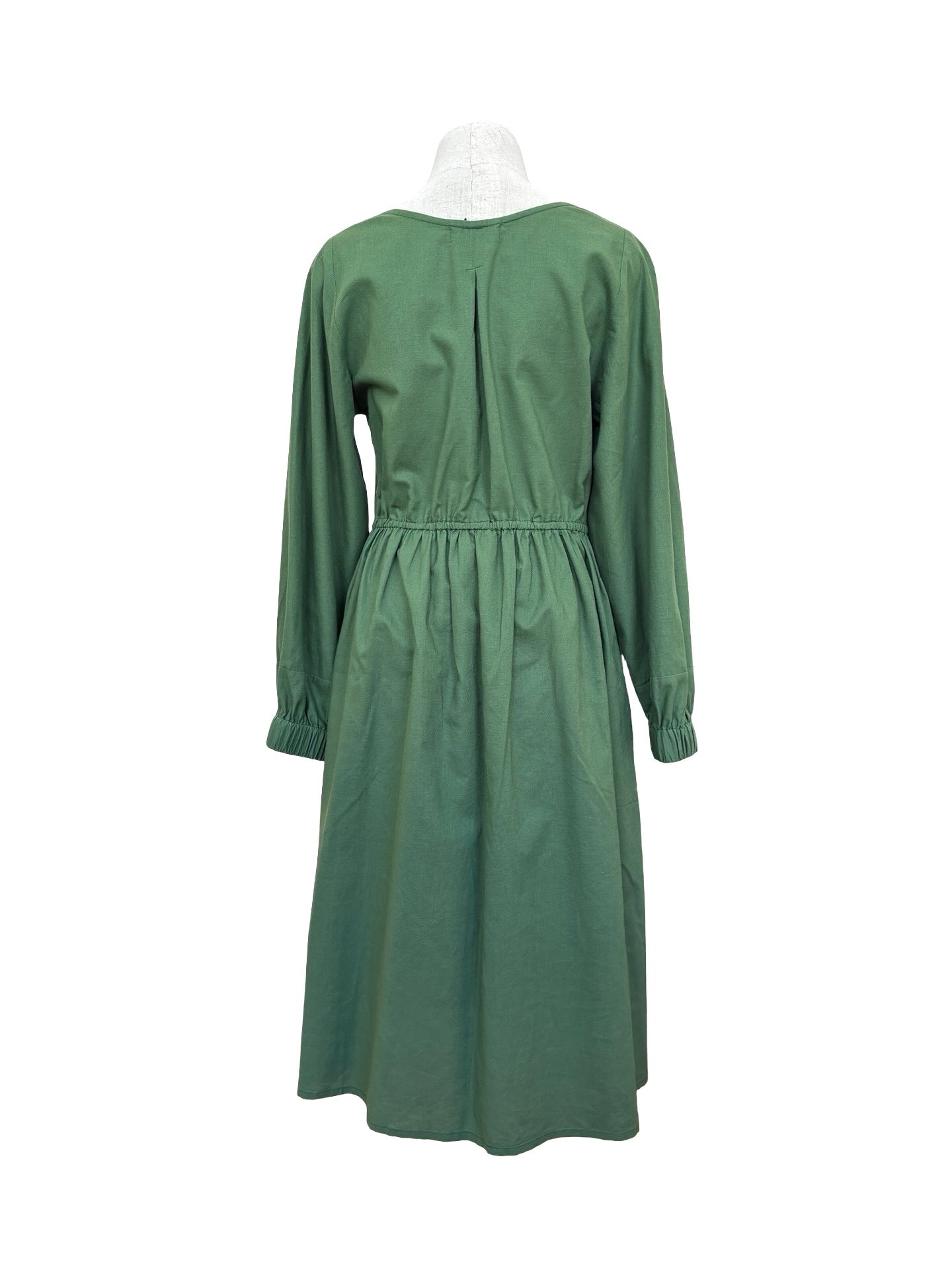 Abby Dress Long Sleeve - Evergreen
