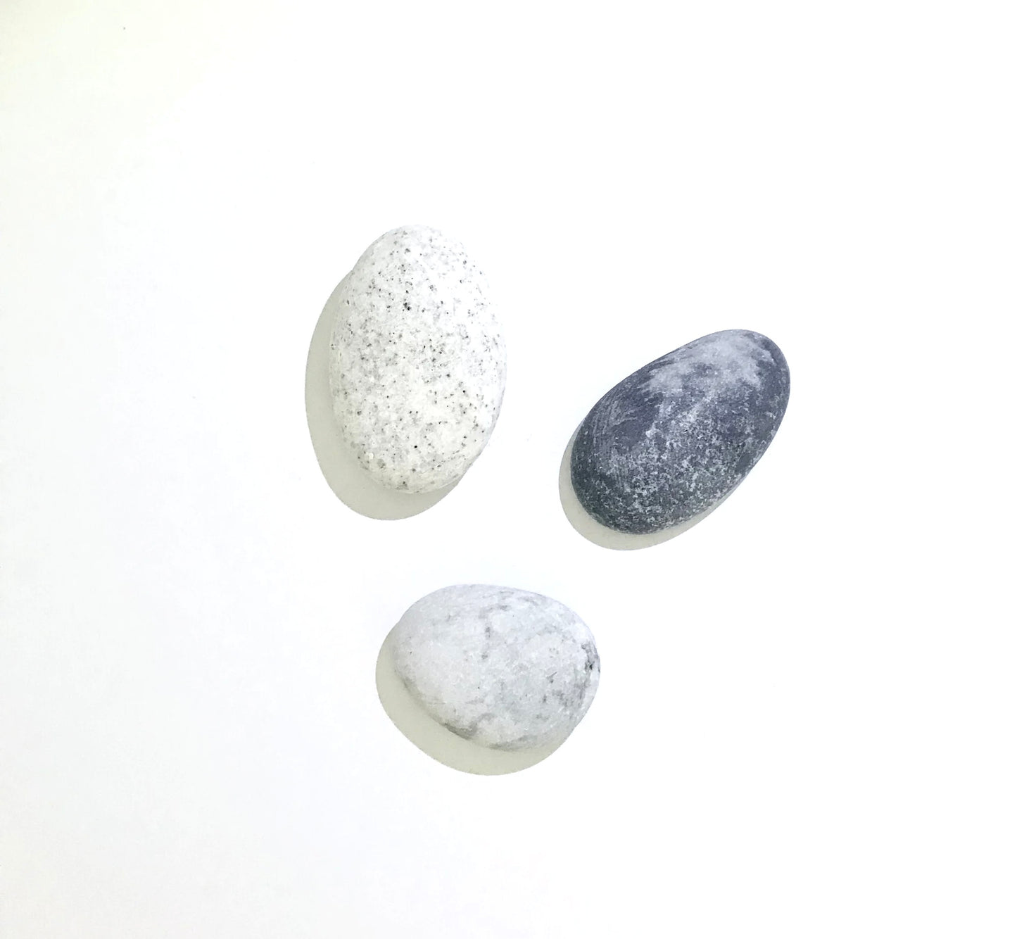 Set of 3 pebble stone Face & Body Soaps