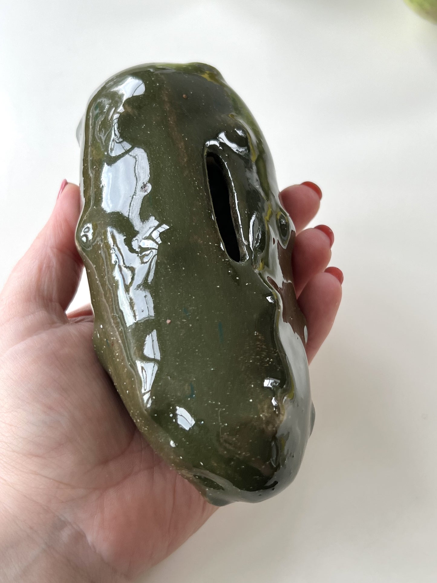 Handmade Ceramic Money Fruit - Pickle