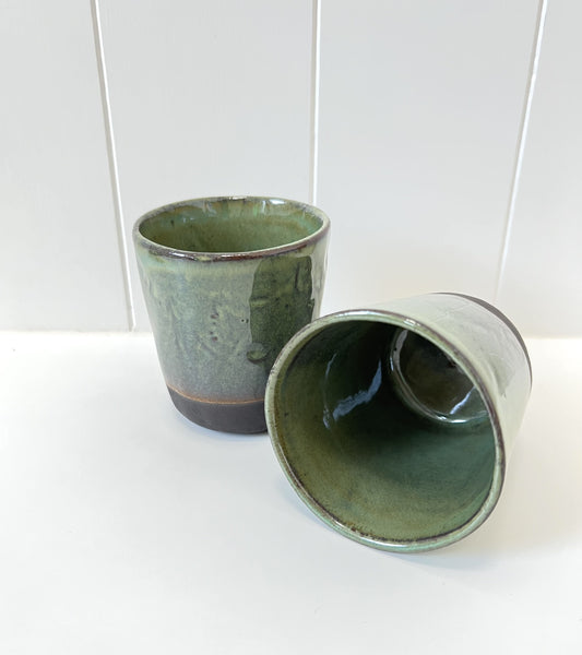 Coffee Tumbler - Pounamu Gloss / Black