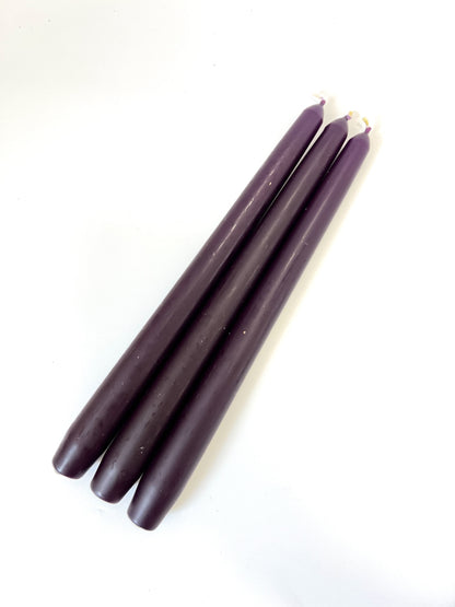 Grape Venetian Tapered Candle - 250mm