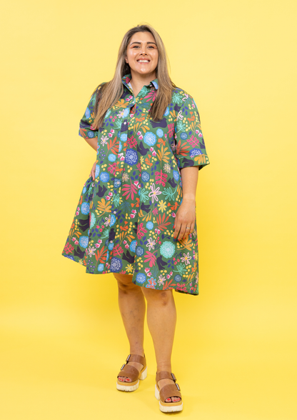 Jolie Shirt Dress - Whimsy