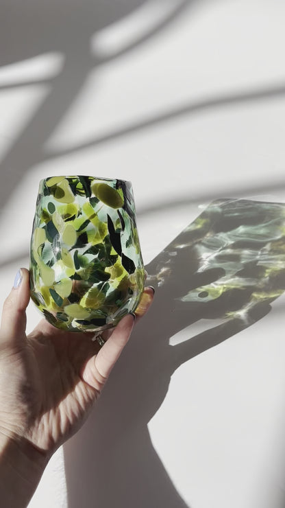 Handblown Glass Tumbler - Landscape