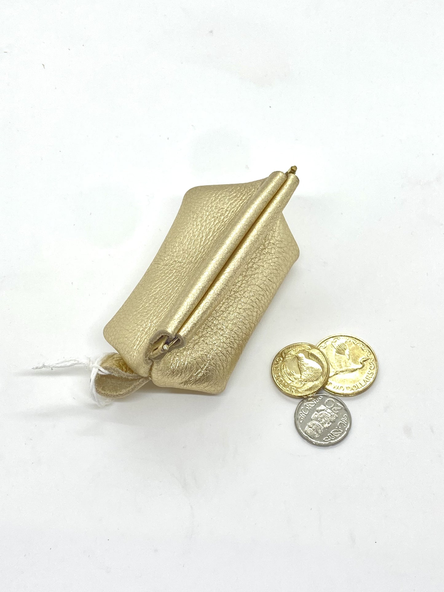 Magnetic Snap Pouch - Mini - Gold