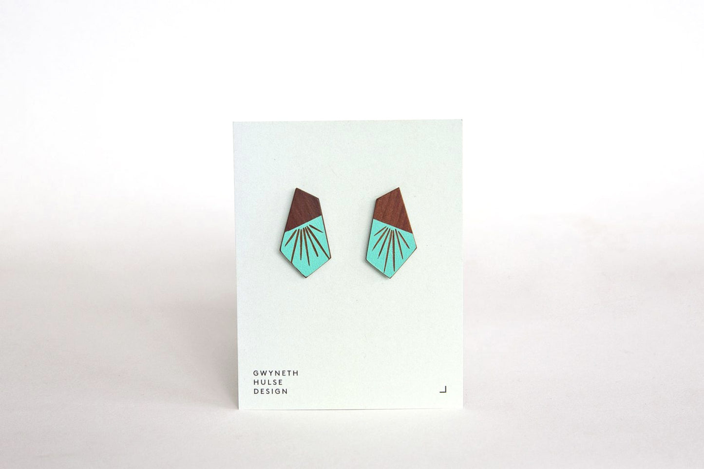 Kowhai Earrings - Turquoise