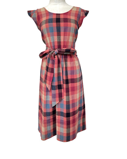 "Mollie" Dress - Pink Check