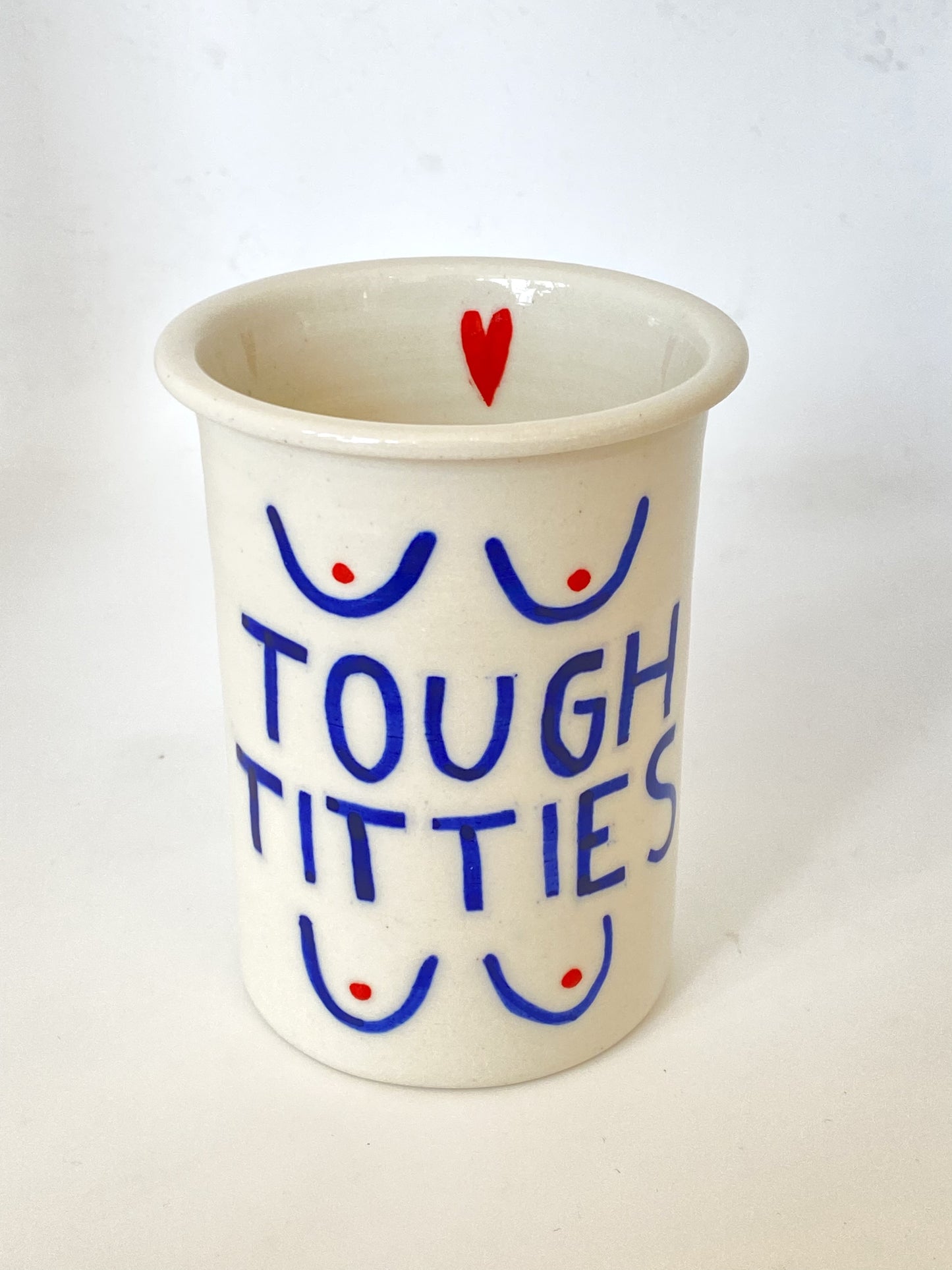 Ceramic Cup by Studio Soph - Tough Titties