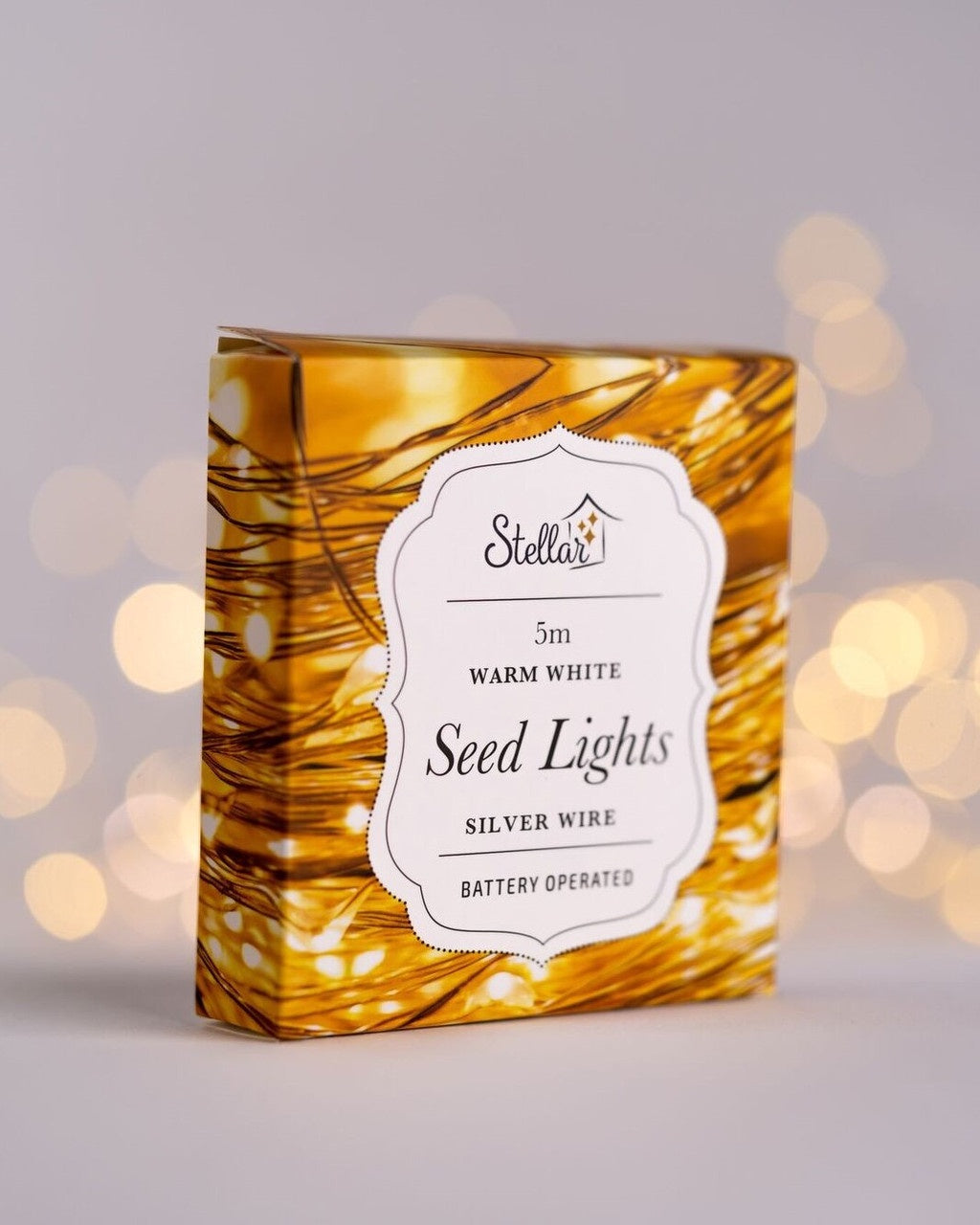 Silver Seed Lights - 5m