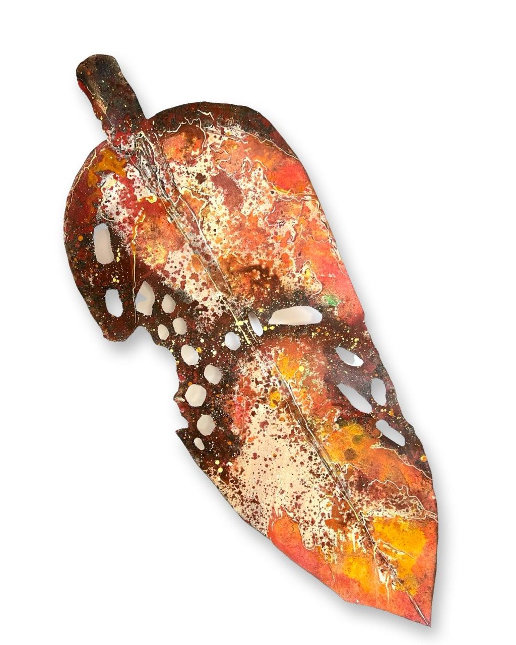 Large Pohutukawa Leaf (17204)