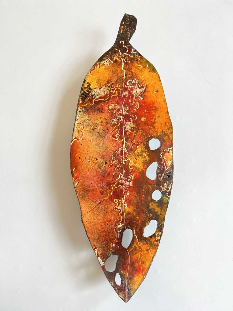 Medium Pohutukawa Leaf (13001)