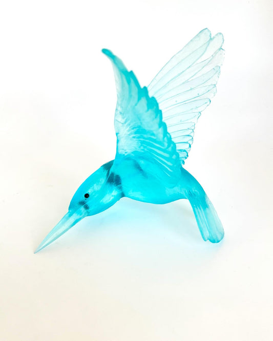 Kingfisher / Kōtare - Pale Copper Blue