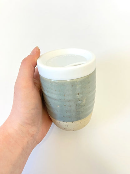 Ceramic Takeaway Cup - Duck Egg