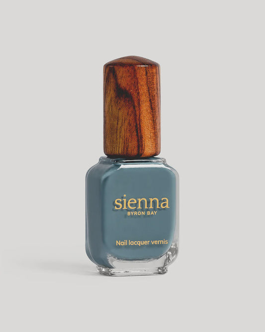 "Juniper" Grey-Blue Denim Crème Nail Polish - 10ml