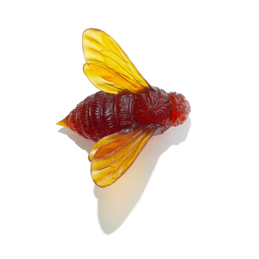 Bee - Dark Orange Red