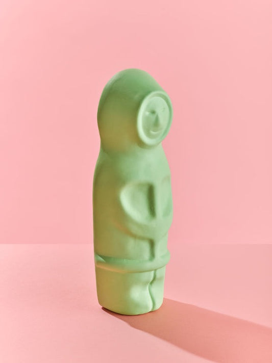 "Candyman" in Porcelain - Green