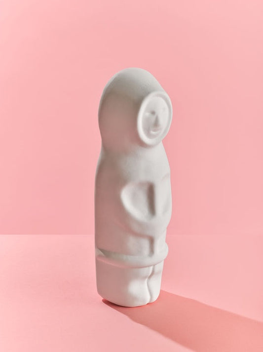 "Candyman" in Porcelain - White