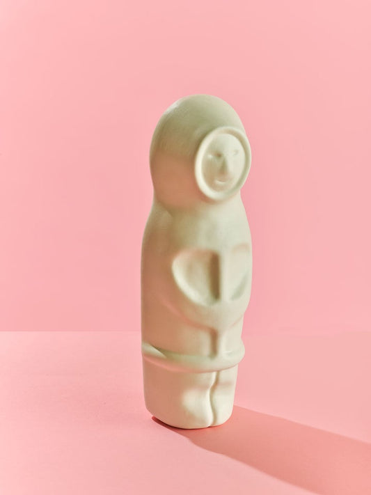 "Candyman" in Porcelain - Yellow