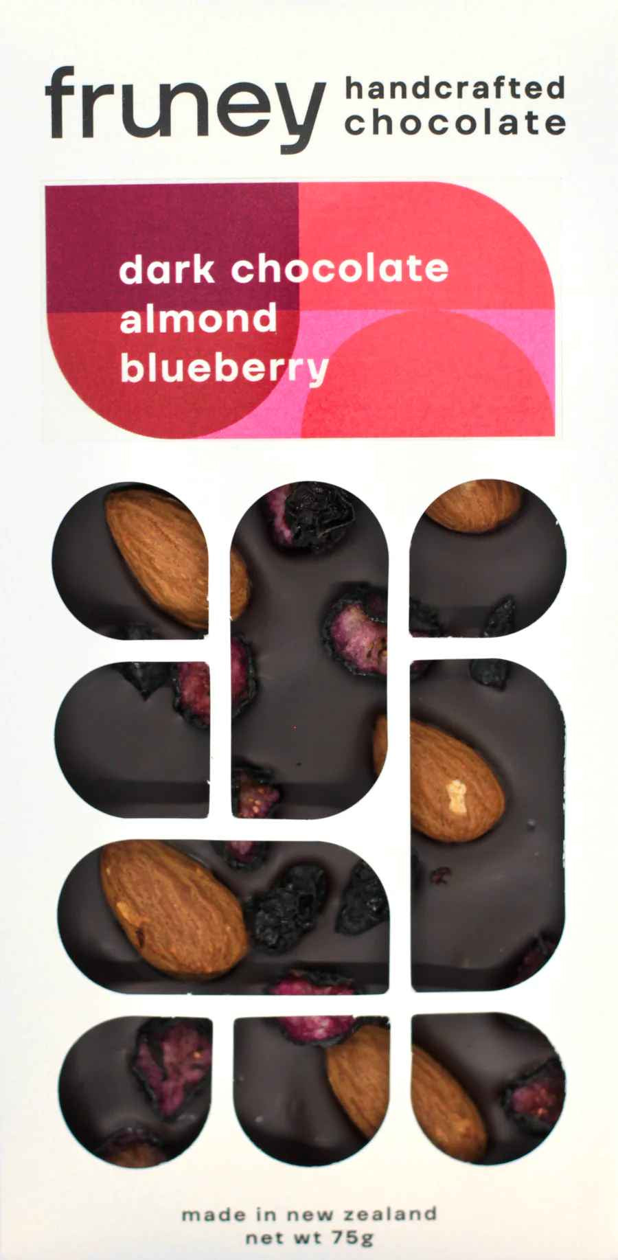 Dark Chocolate, Almond & Blueberry Bar - 75g