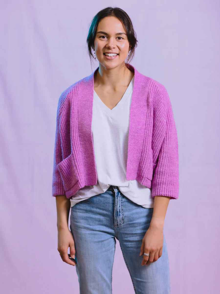 Demi Cardigan - Violet