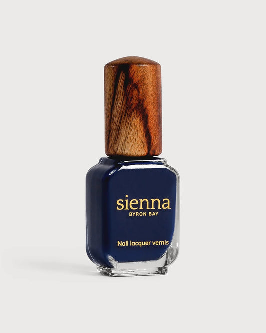 "Stargazer" Navy Blue Crème Nail Polish - 10ml