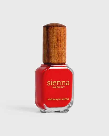 "Passion" Bright Red Crème Nail Polish - 10ml